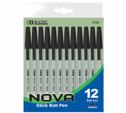 Nova Black Color Stick Pen