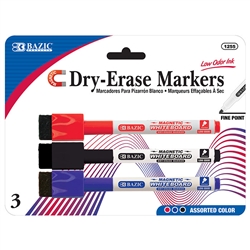 Assorted Color Chisel Tip Dry-Erase Markers
