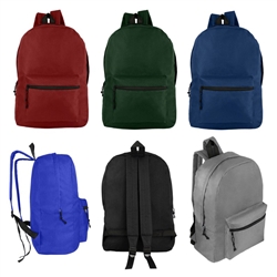 Wholesale 17  Inch  Backpack 6 Color