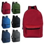 Wholesale 19 inch 12 color backpacks