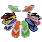 Wholesale Womens Sport Multi Colors Flip Flops  Case Pack 36