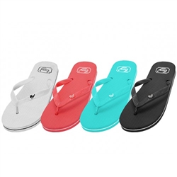 Wholesale Women's Assorted Brights Flip Flops  Case Pack 48
