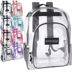 17 Inch Clear Backpacks