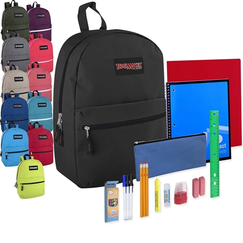 Pack Cheaps wholesale cheap backpacks with supplies