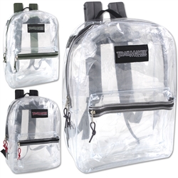 17 Inch Clear Backpacks