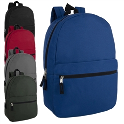 wholesale 17 inch backpack 5 color
